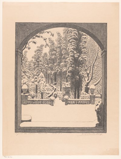 Riposo dei Vescovi: Firenze da Wijnand Otto Jan Nieuwenkamp (signed by artist)