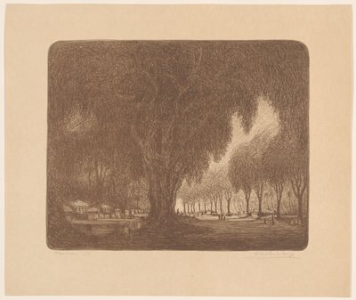 Weltevreden da Wijnand Otto Jan Nieuwenkamp (signed by artist)