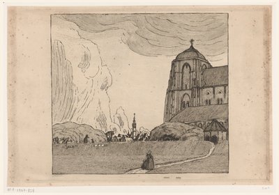 Veduta di Veere da Wijnand Otto Jan Nieuwenkamp