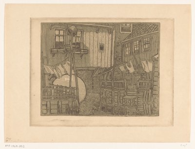 Case sul porto di Enkhuizen da Wijnand Otto Jan Nieuwenkamp