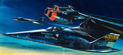 La navetta Martin Marietta X-24B da Wilf (20th century) Hardy