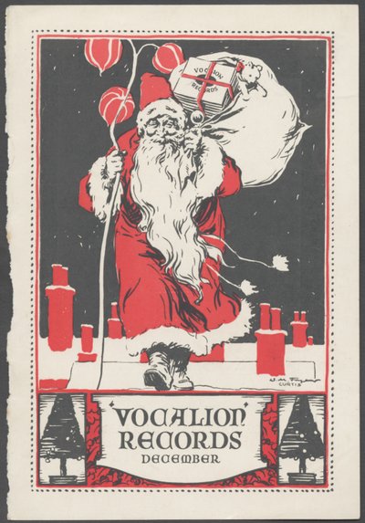 Bollettino dei dischi Vocalion, 1922 da Wilfred Fryer, Curtis Advertising Agency