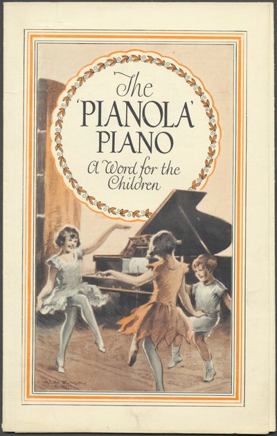Pianole della Aeolian Company, anni 1920 da Wilfred Fryer