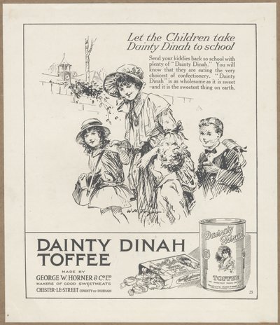 Dainty Dinah Toffee, c. 1920 da Wilfred Fryer