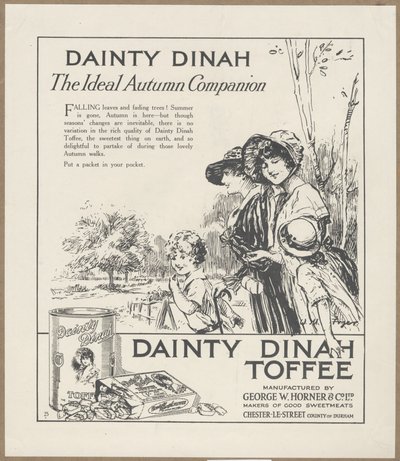 Dainty Dinah Toffee, c. 1920 da Wilfred Fryer