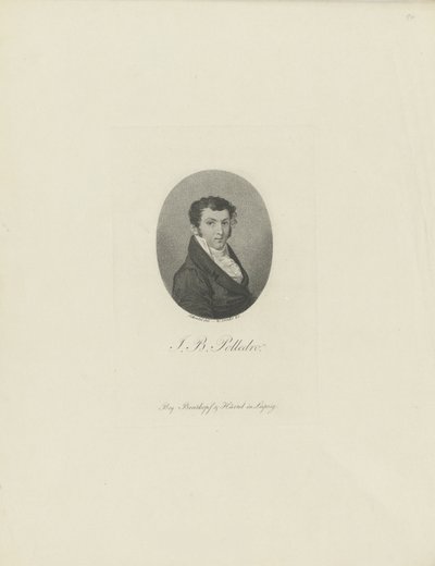 Ritratto del violinista e compositore Giovanni Battista Polledro 1781-1853, c. 1810 da Wilhelm Arndt