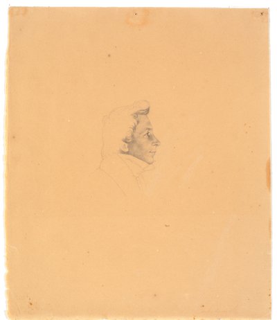Porträt von Bernhard Stange da Wilhelm Bendz