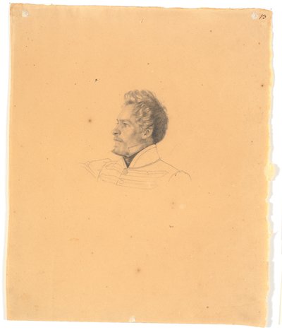 Ritratto del medaglista Christen Christensen da Wilhelm Bendz