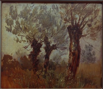 Tre vecchi salici da Wilhelm Busch