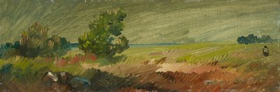 Paesaggio della Bassa Sassonia da Wilhelm Busch