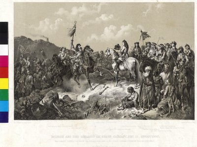 Episodio dalla battaglia sui monti Harsany il 12 agosto 1687 da Wilhelm Camphausen