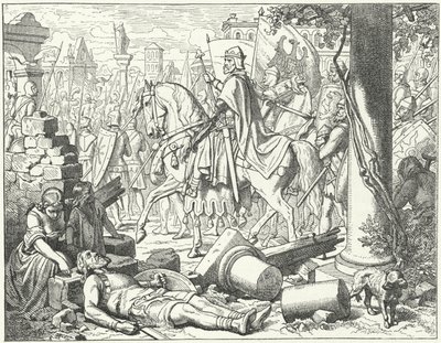 Federico Barbarossa entra a Milano da Wilhelm Camphausen
