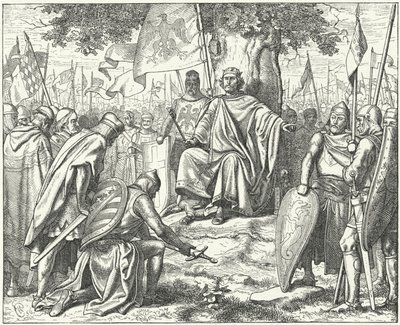 Sottomissione dei principi sassoni all