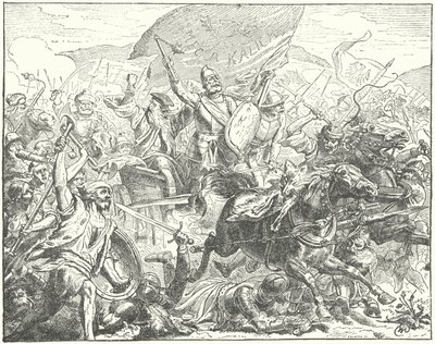 Il generale ceco e leader hussita Jan Zizka in battaglia da Wilhelm Camphausen