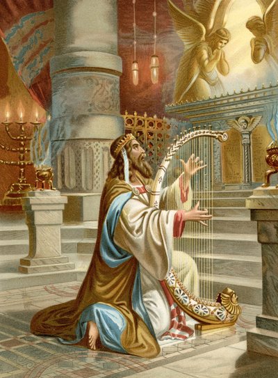 Davide il salmista da Wilhelm Ebbinghaus