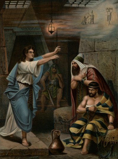 Giuseppe interpreta i sogni dei suoi compagni di prigionia da Wilhelm Ebbinghaus