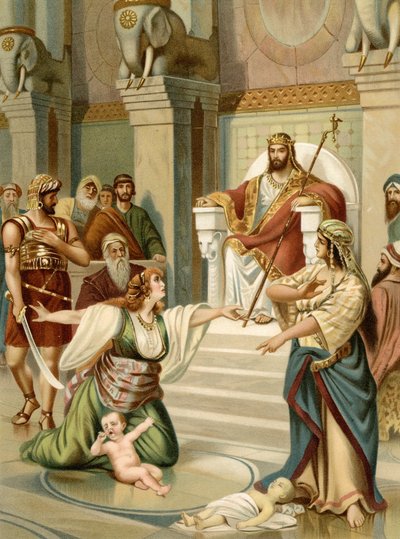 Il giudizio di Salomone da Wilhelm Ebbinghaus