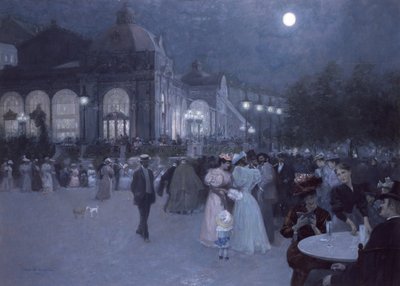 Concerto serale nel parco municipale da Wilhelm Gause