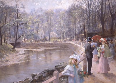 Lungo il fiume Teplá da Wilhelm Gause