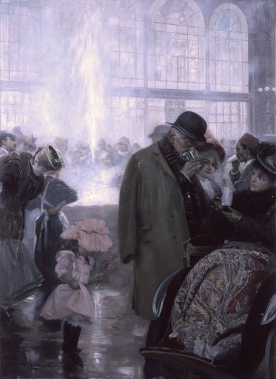 Der Sprudel (Sorgente calda) da Wilhelm Gause