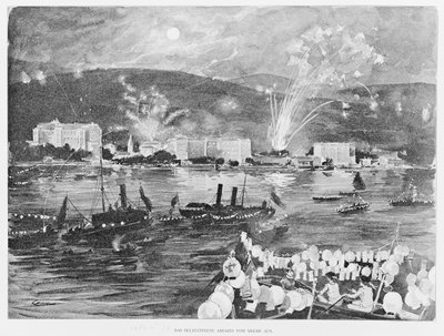 Imperatore Francesco Giuseppe I e Imperatore Guglielmo II a Opatija da Wilhelm Gause