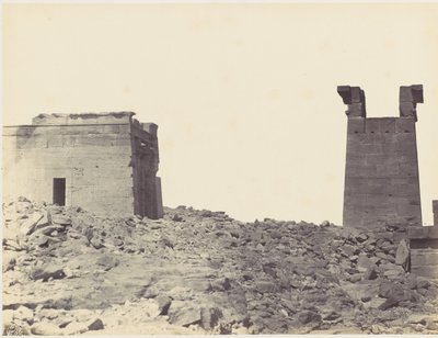 Tempio di Dandour in Nubia, 1860s da Wilhelm Hammerschmidt