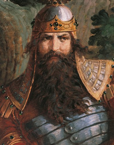Gunther, Re di Borgogna da Wilhelm Hauschild
