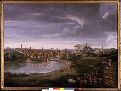 Veduta di Altenburg da Wilhelm I Richter