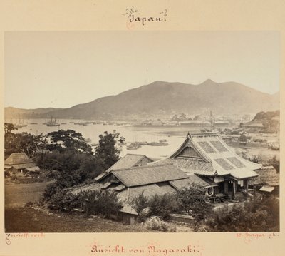 Veduta di Nagasaki da Wilhelm J. Burger
