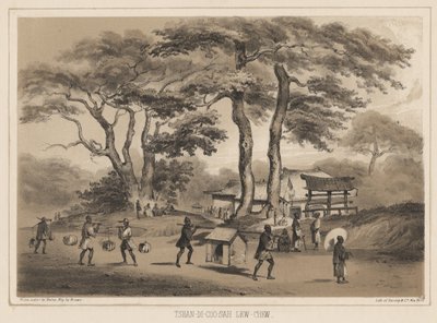Tshan-Di-Coo-Sah, Lew Chew, 1855 da Wilhelm Joseph Heine