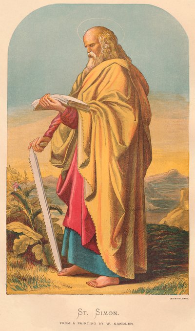 San Simone, metà-fine XIX secolo da Wilhelm Kandler