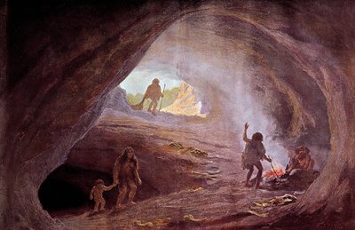 Preistoria: caverne durante il periodo glaciale da Wilhelm Kranz