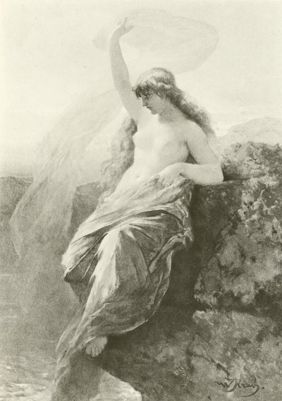 La Lorelei (incisione) da Wilhelm Kray