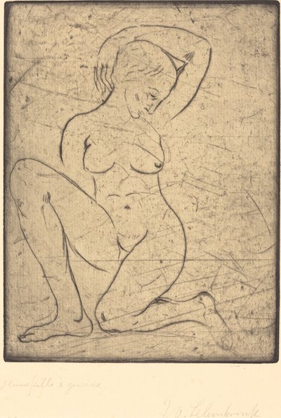In ginocchio, piccolo da Wilhelm Lehmbruck