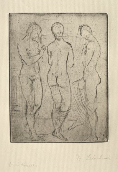 Tre Donne da Wilhelm Lehmbruck