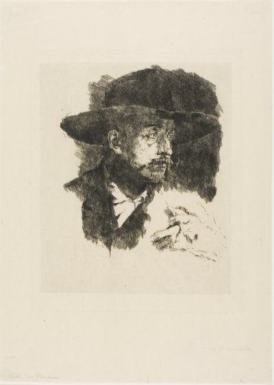 Il fumatore da Wilhelm Maria Hubertus Leibl