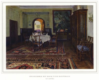 Azienda di produttori di tappeti Halbmond-Teppichfabrik Von Koch Und Te Kock da Wilhelm Ludwig Heinrich Claudius