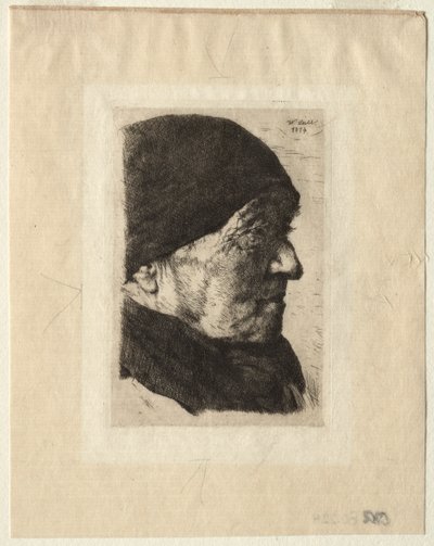 Testa di un Contadino da Wilhelm Maria Hubertus Leibl