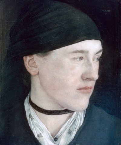 Testa di una giovane ragazza, 1879 da Wilhelm Maria Hubertus Leibl