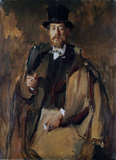 Ritratto di Pal Szinyei Merse da Wilhelm Maria Hubertus Leibl