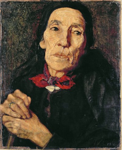 Il vecchio contadino, 1875 da Wilhelm Maria Hubertus Leibl