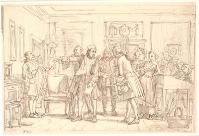 Il pigro, I, 6 da Wilhelm Marstrand