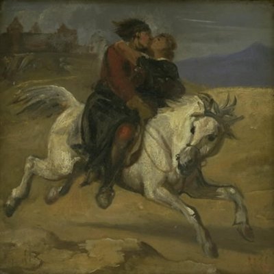 Scena di rapimento da Wilhelm Marstrand