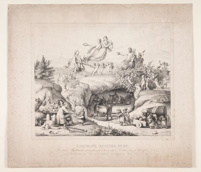 Epistola di Fredman n. 83 da Wilhelm Marstrand