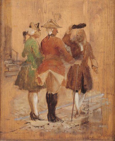 Holberg cede il passo a Jacob von Thyboe e Jean de France da Wilhelm Marstrand