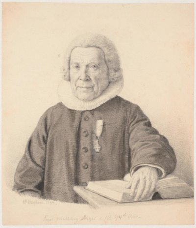 Pastore "Seyer Malling Beyer nel suo 94° anno" da Wilhelm Marstrand