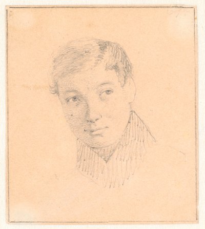 Ritratto di Lorentz Ludvig Mozart Waagepetersen da Wilhelm Marstrand