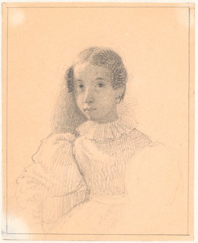 Ritratto di Adelaide Emilie Waagepetersen da Wilhelm Marstrand