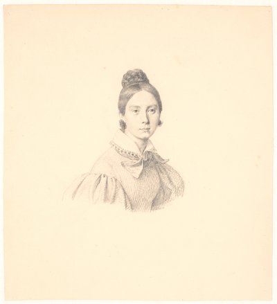 Ritratto di Sophie Frederikke Raffenberg da Wilhelm Marstrand