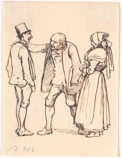 Il genero da Wilhelm Marstrand